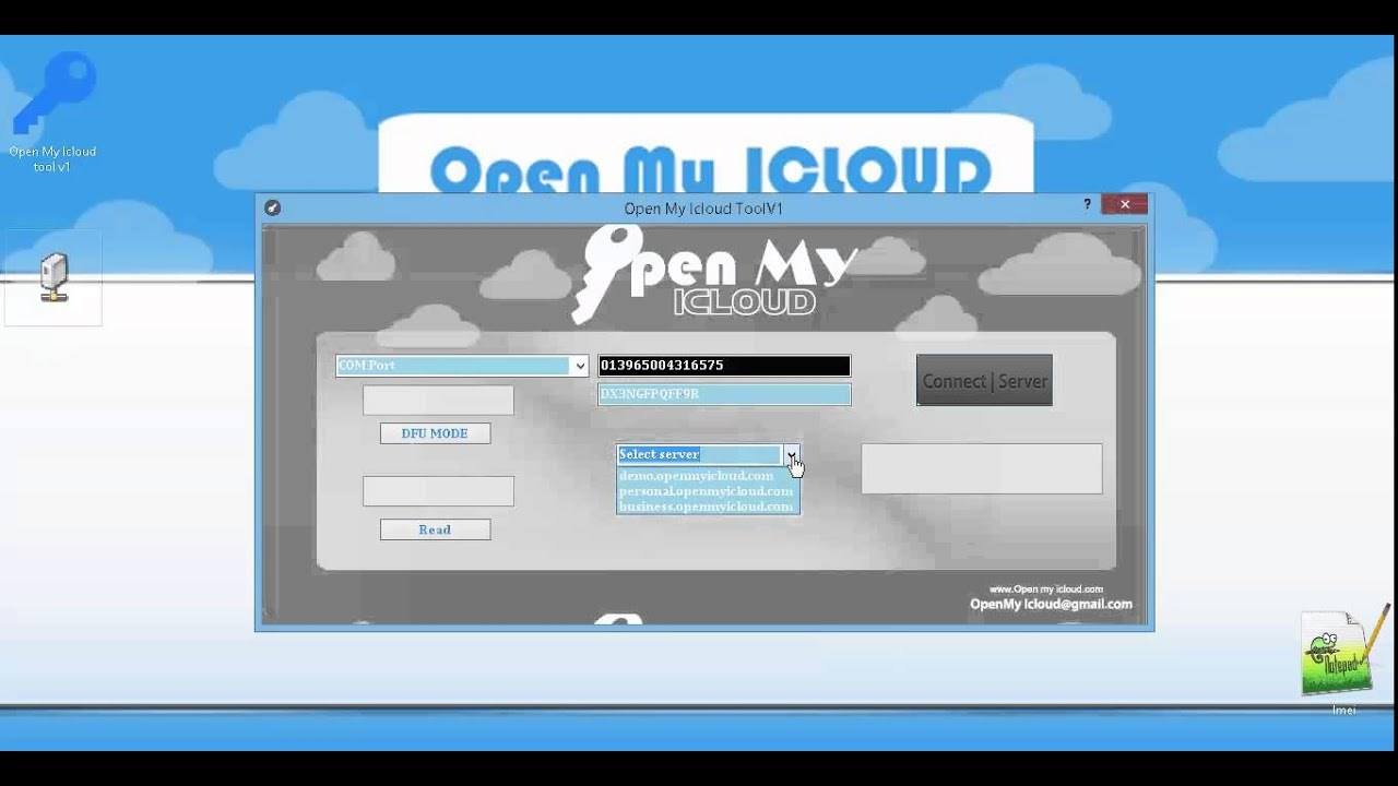 Open My Icloud tool