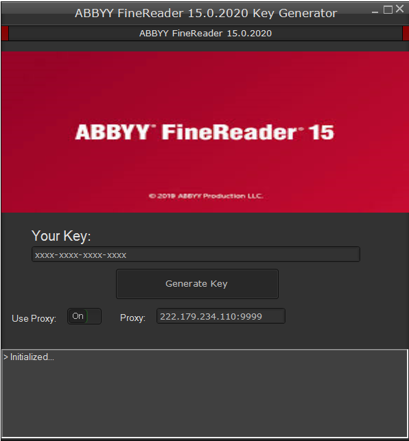 ABBYY FineReader 15.0.2020 Key Generator ABBYY FineReader 15.0.2020 Key Generator
