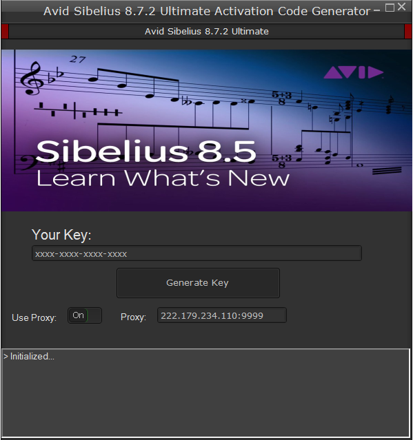 Avid Sibelius 8.7.2 Ultimate Activation Code Generator Avid Sibelius 8.7.2 Ultimate Activation Code Generator