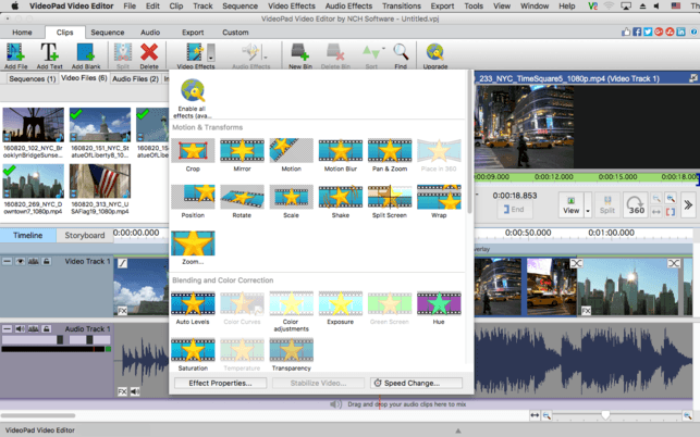VideoPad Video Editor 7.32 Crack