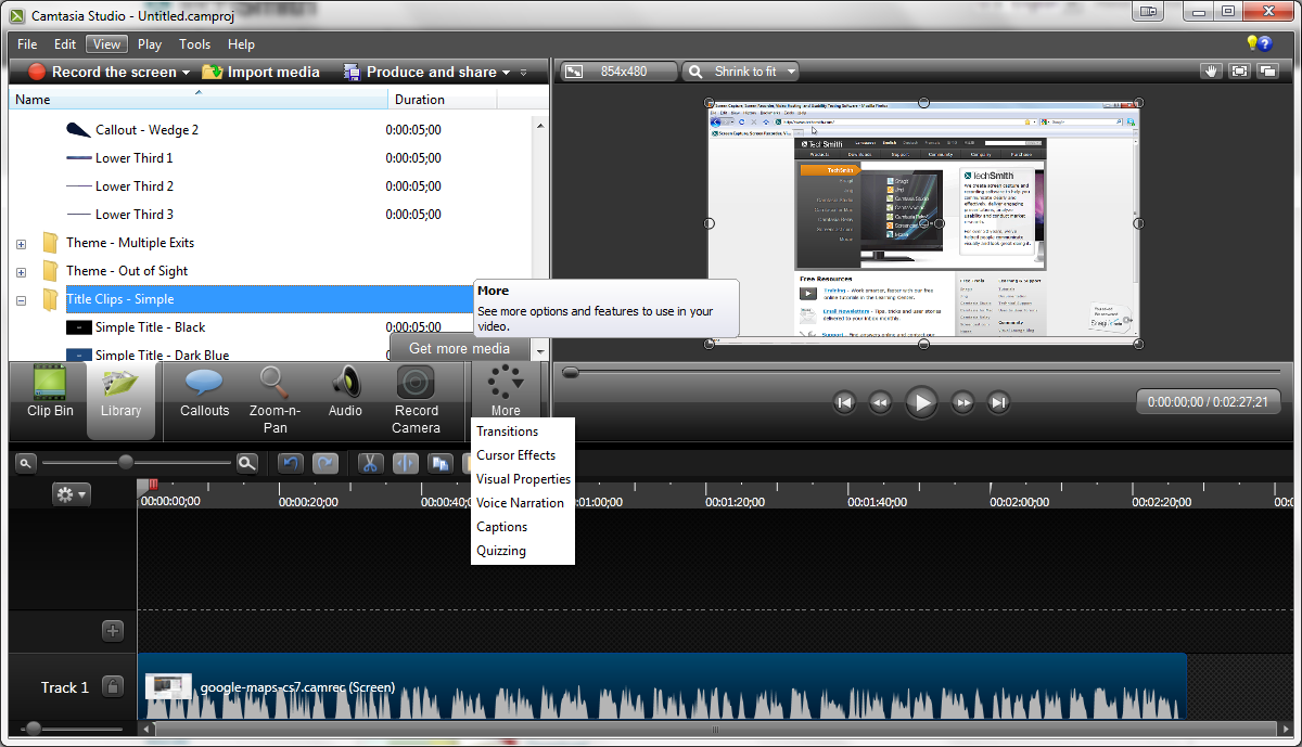 Camtasia Studio 8 Crack 2020