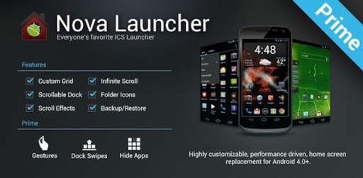 Nova Launcher Pro Prime Apk Cracked