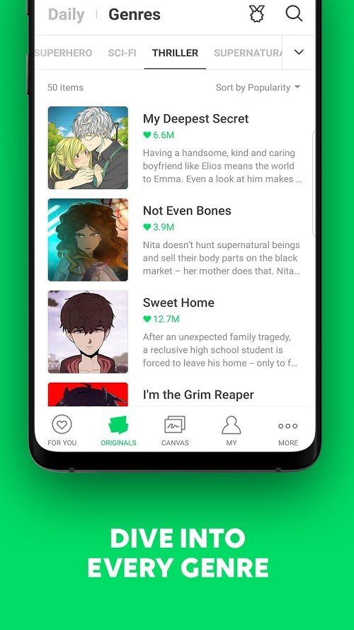 Webtoon Hack Mod Apk