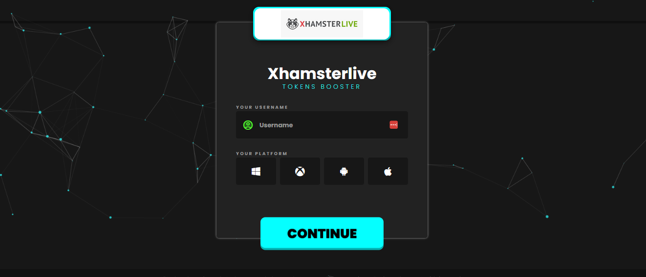 xHamsterLive Tokens Hack tool 2024